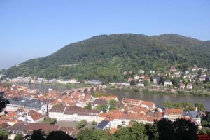 Altstadt mit Blick auf dem Heiligenberg