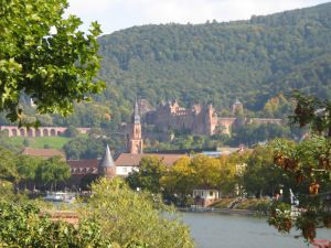 Altstadt mit Blick auf das Schloss